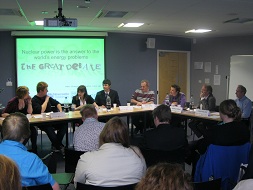 The Great Debate schools Competition final 2011:
'Nuclear power is the answer to the worlds energy problems'